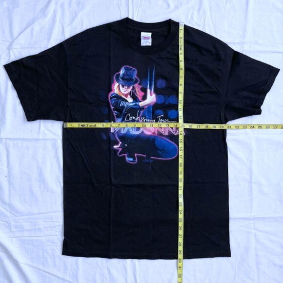 Madonna Toyo Straw Fedora "Confessions Tour" 2006 Vintage Concert Tee - Picture 6 of 6